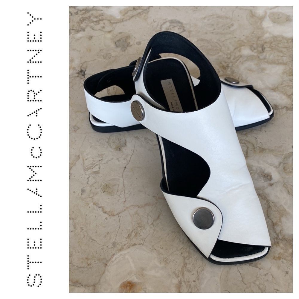 Stella McCartney Leather Sandals Made in Italy
